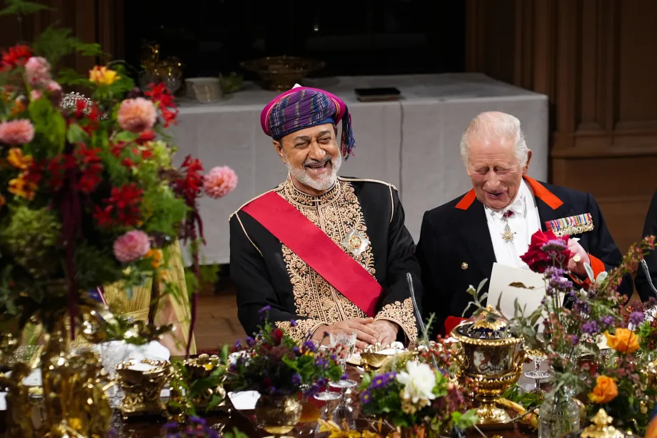 The King and the Sultan of Oman