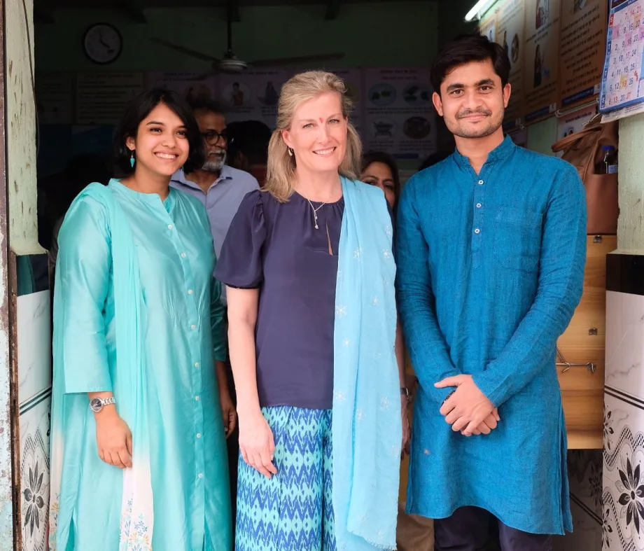 The Countess of Wessex in India 