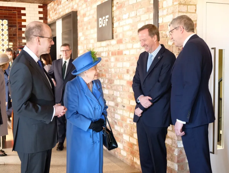 The Queen visits GCHQ 