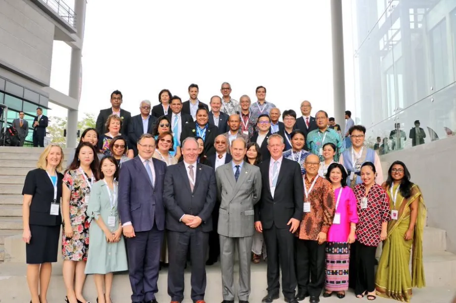 The Earl of Wessex at the DofE International Asia Pacific Regional Conference in Malaysia 