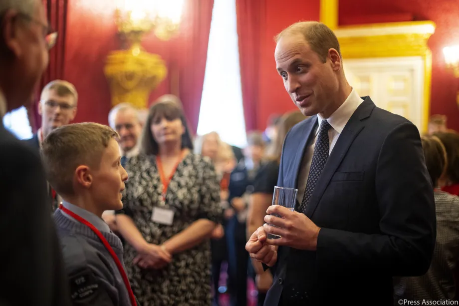 The Duke of Cambridge marks the 150th anniversary of the Metropolitan and City Police Orphans Fund