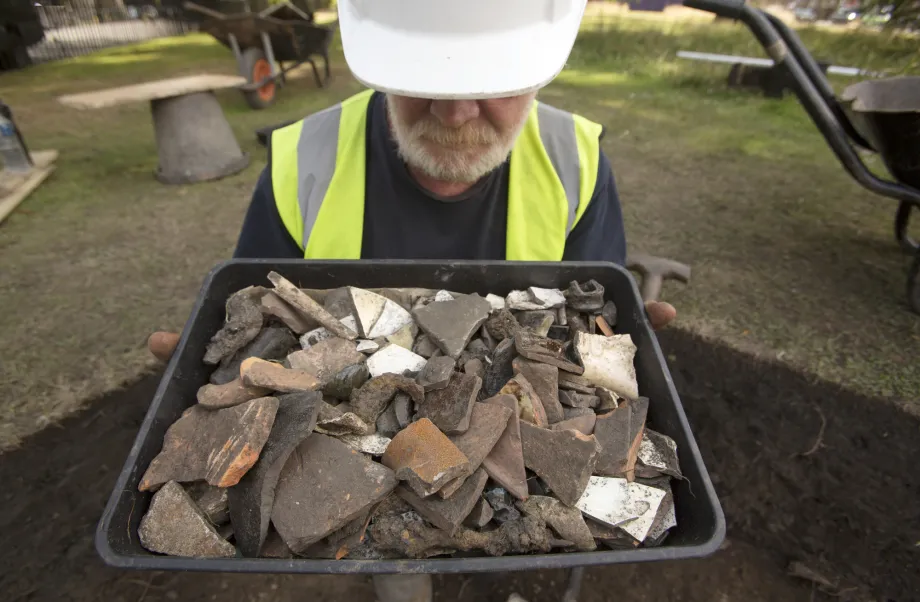 Excavations at the Palace of Holyroodhouse