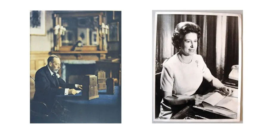 The Queen and George V Christmas Speech 