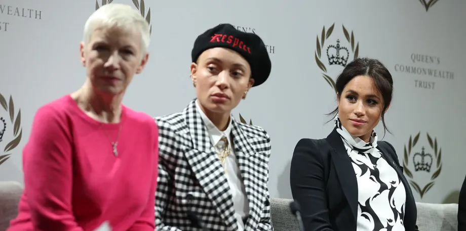 The Duchess of Sussex joins an International Women's Day panel discussion 