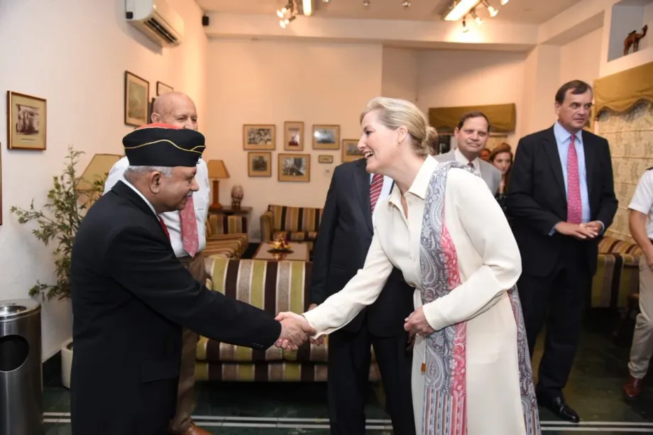 The Countess of Wessex in India 