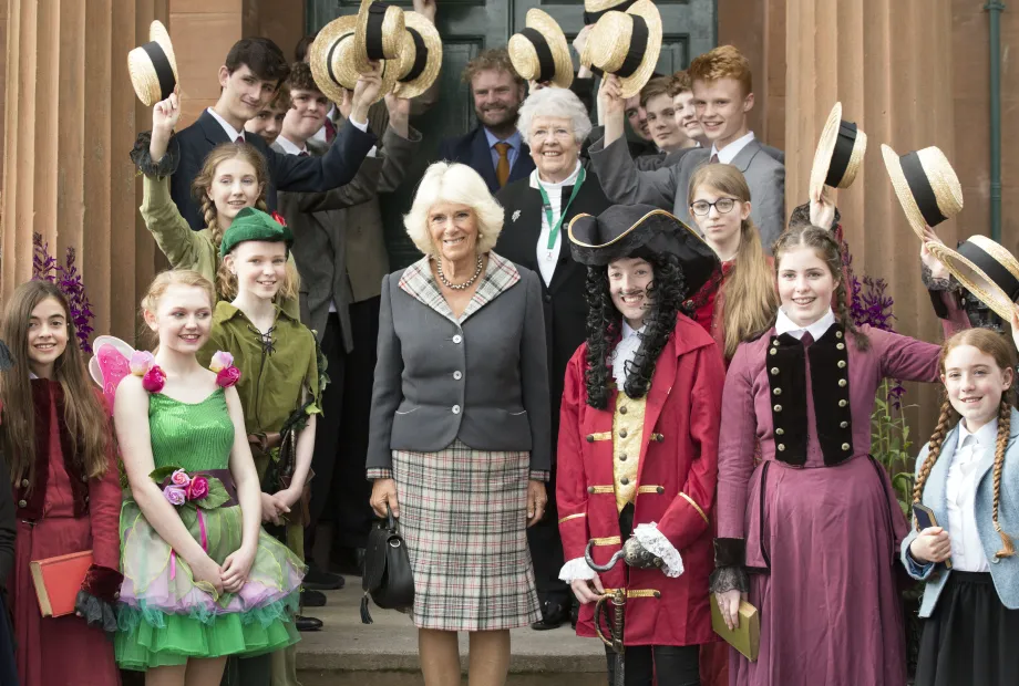 The Duchess of Rothesay visits Moat Brae House