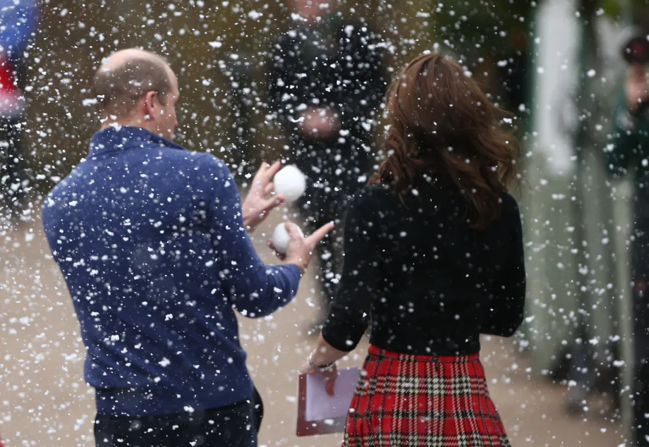 The Duke and Duchess of Cambridge Host a Christmas Party for Families of Deployed Military Personnel 