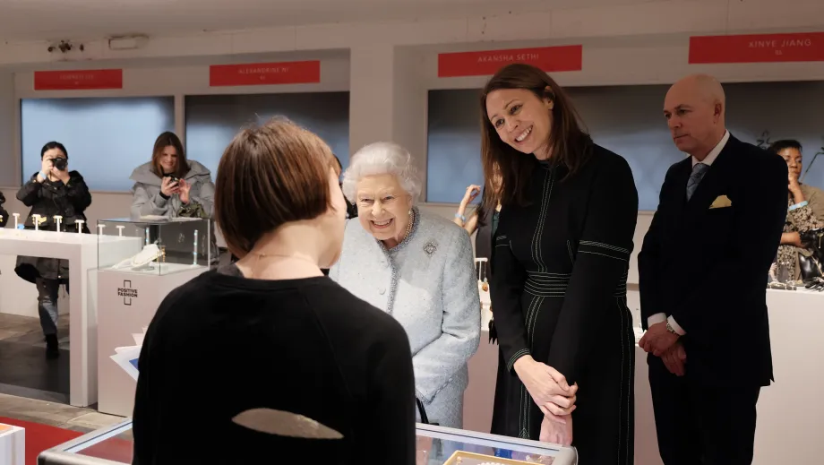The Queen attends London Fashion Week 