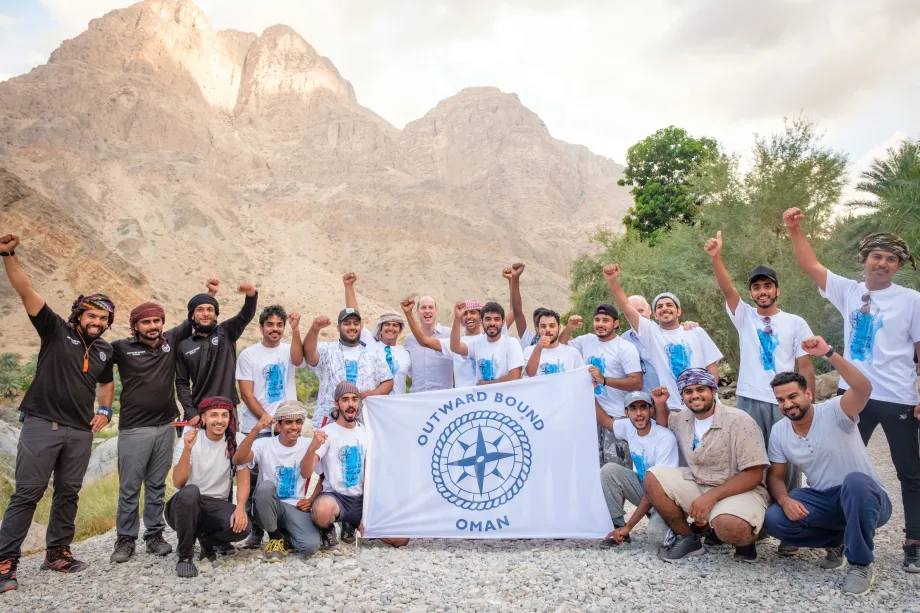 The Duke of Cambridge visits Outward Bound Oman.