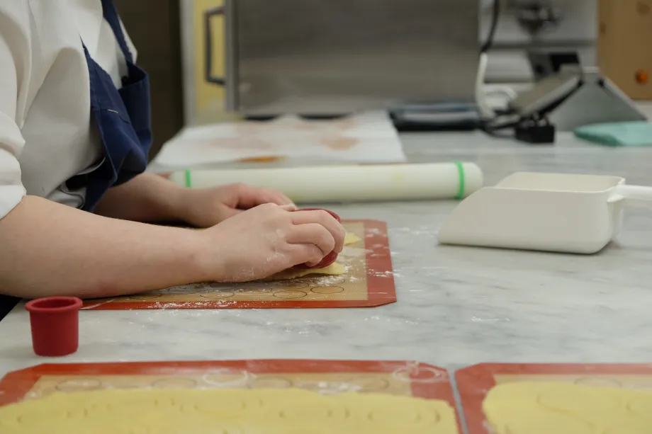 The Royal Kitchens prepare for the state visit 