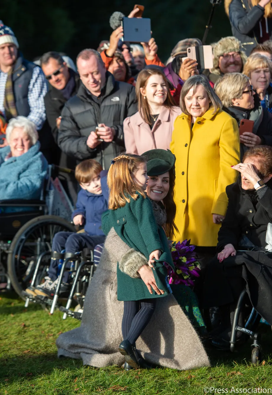 The Queen and The Royal Family on Christmas Day 2019