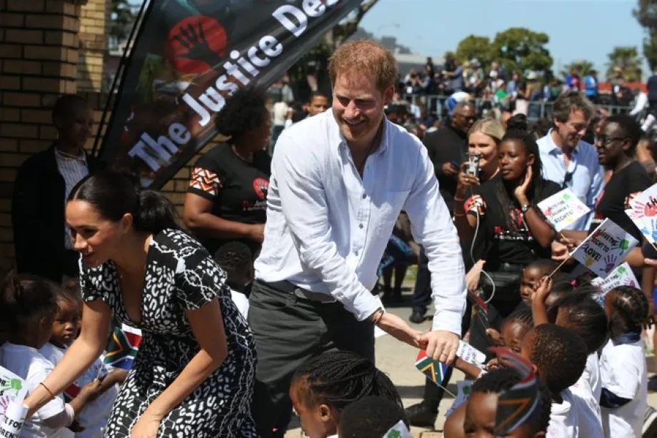 The duke and duchess of sussex