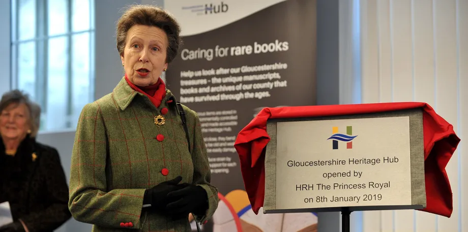 The Princess Royal's Visit to Gloucestershire