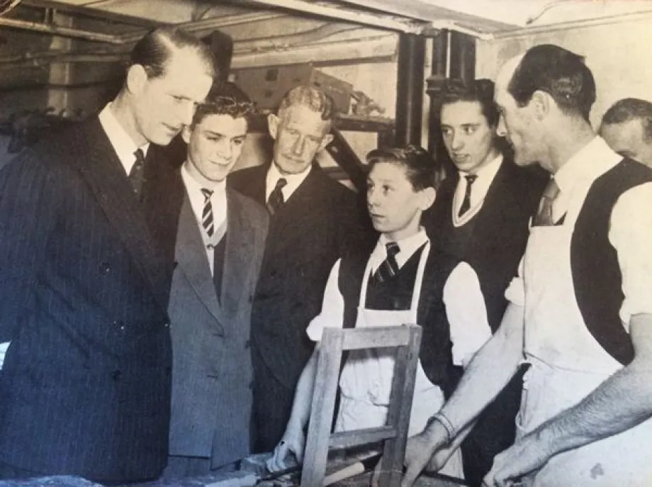 The Duke of Edinburgh visits St Andrew's Club