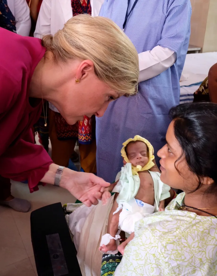 The Countess of Wessex in India 
