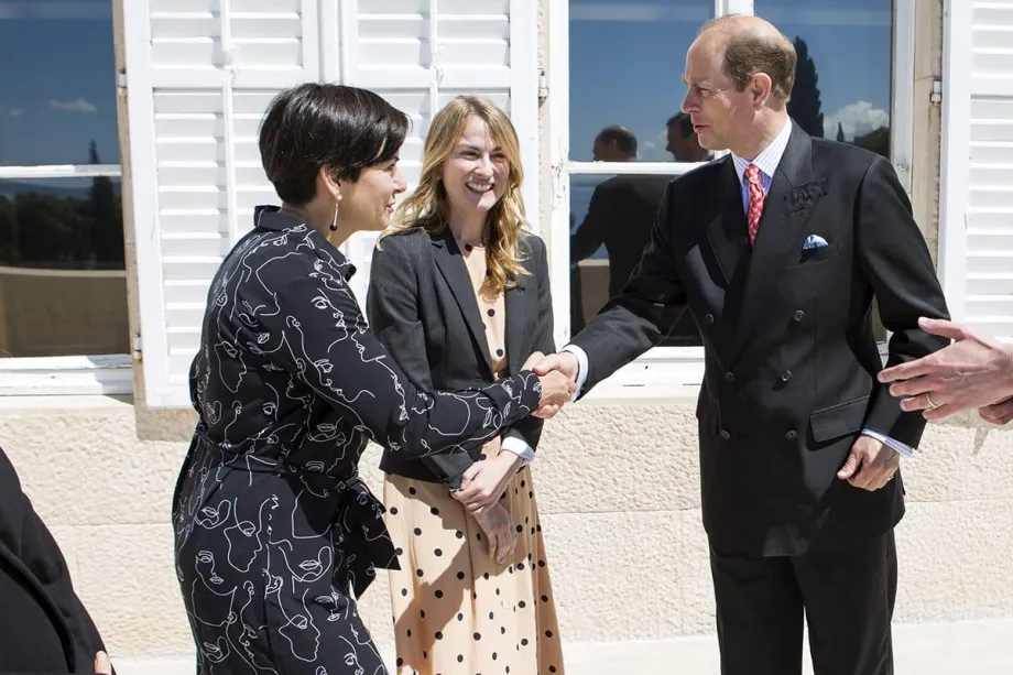 The Earl of Wessex in Croatia