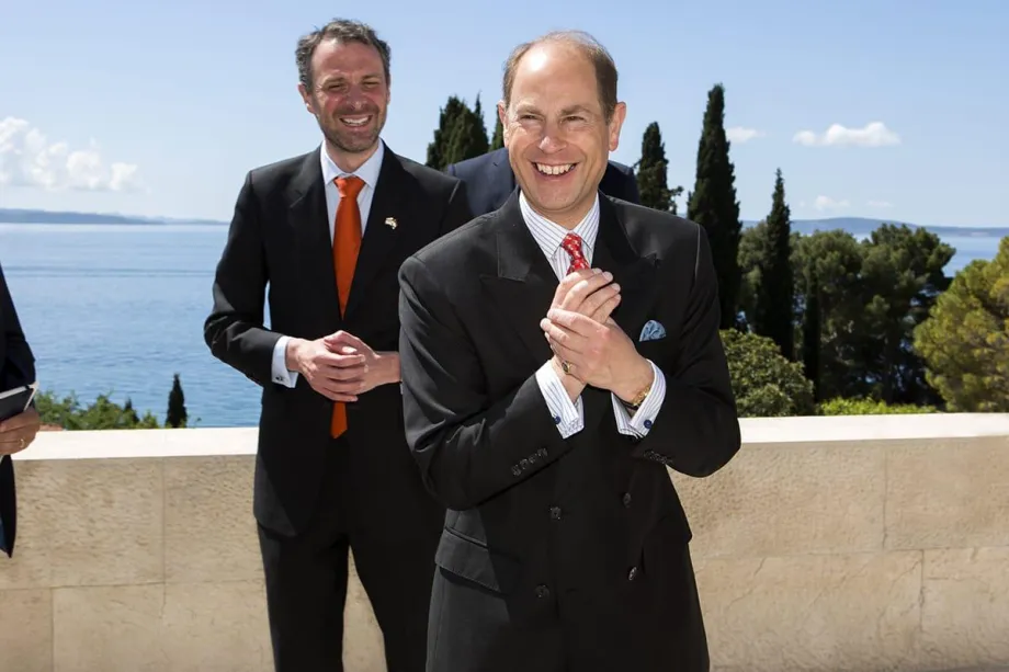 The Earl of Wessex in Croatia