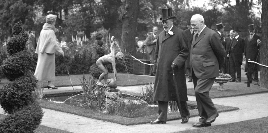 King George V and Queen Mary