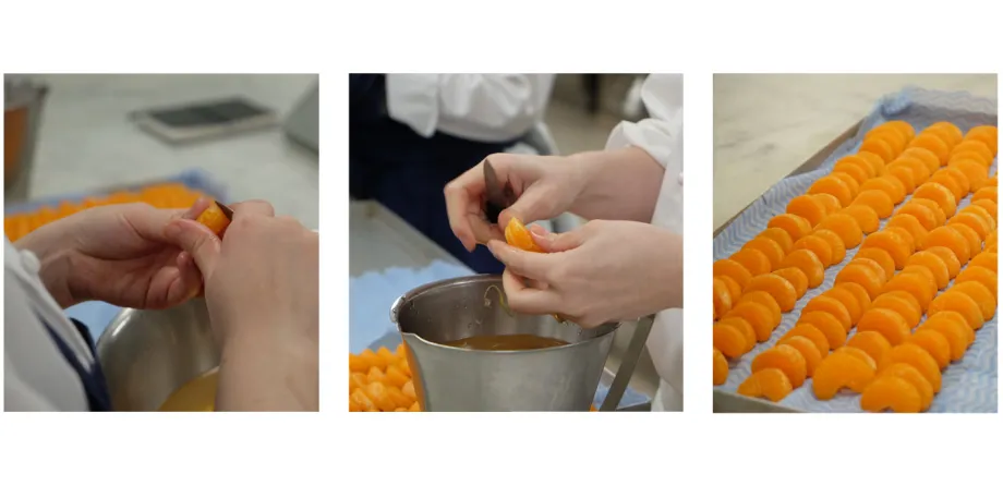 Royal Pastry chefs prepare dessert for the netherlands state banquet