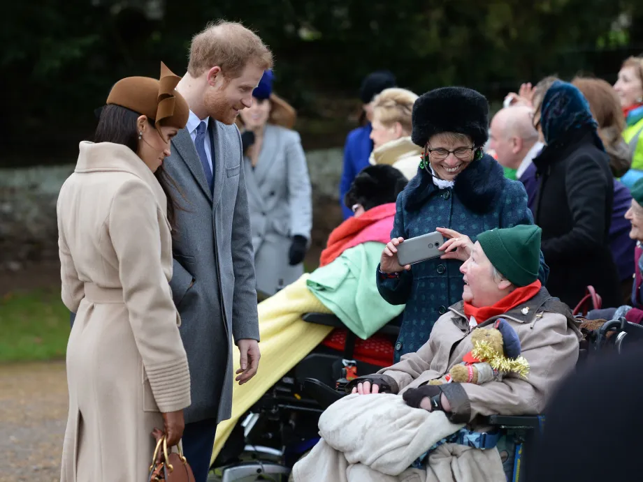 Prince Harry and Ms Meghan Markle