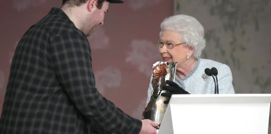 The Queen attends London Fashion Week