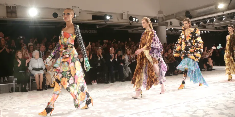 The Queen attends London Fashion Week