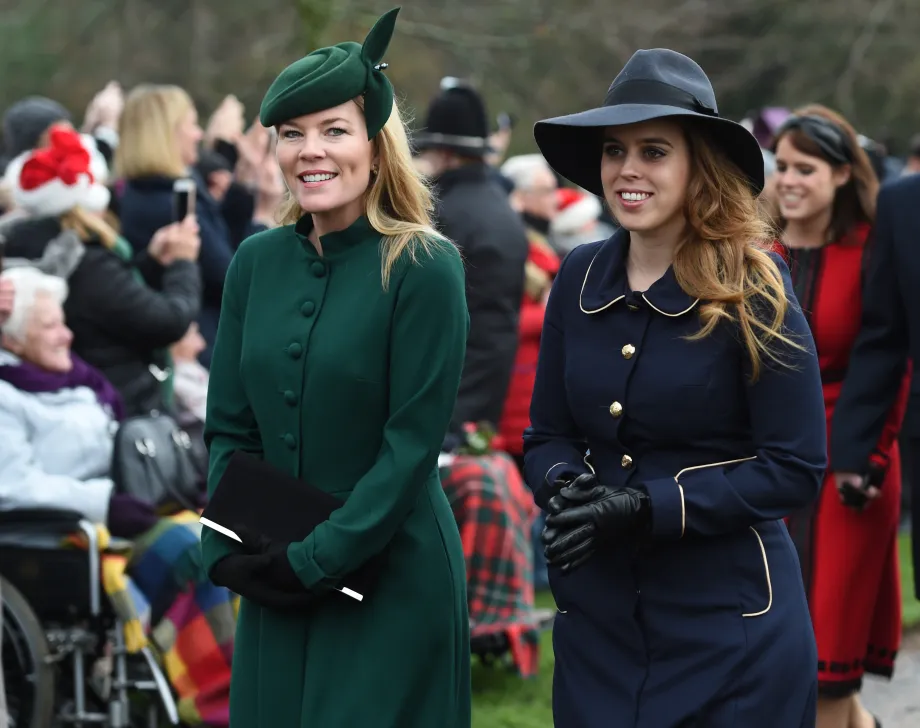 Arrival of The Royal Family at Sandringham Church, Christmas 2018