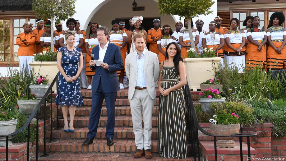 The Duke and Duchess of Sussex visit Cape Town 