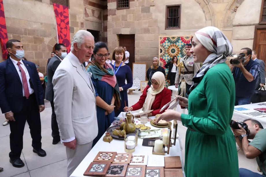 The Prince of Wales in Egypt
