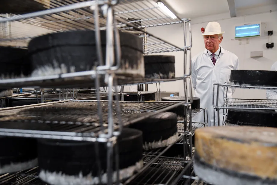 The Prince of Wales visits Cornwall