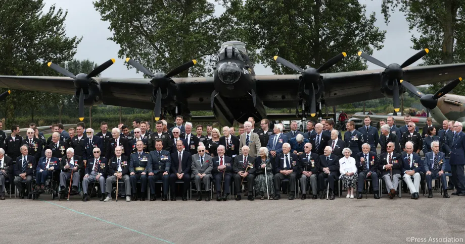 The Duke of Cambridge celebrates 60 years of the Battle of Britain Memorial Flight
