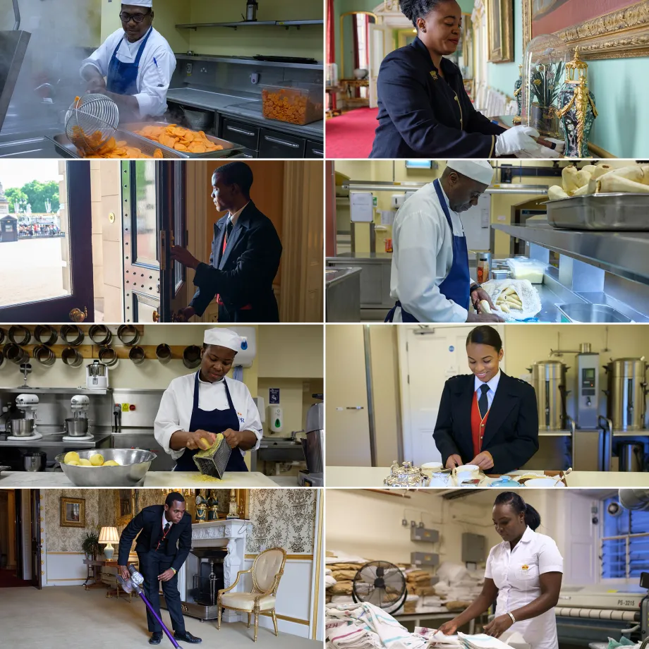 The Caribbean Scholars at work