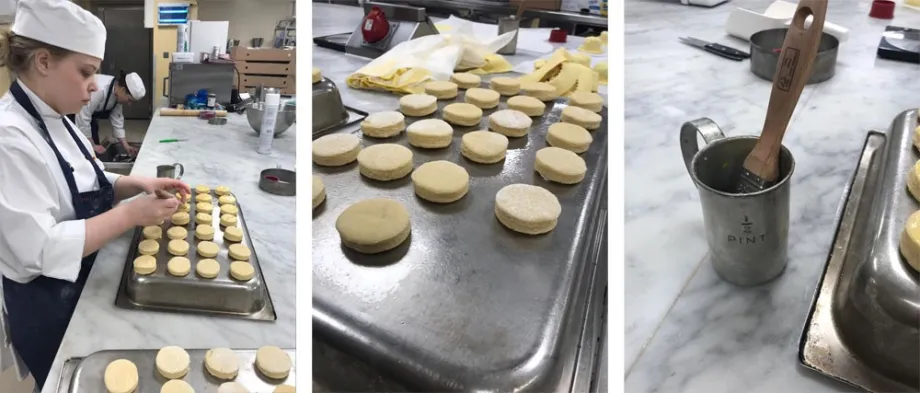 Scones made in Royal Kitchens