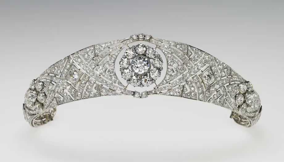 The Diamond and Platinum Bandeau Tiara