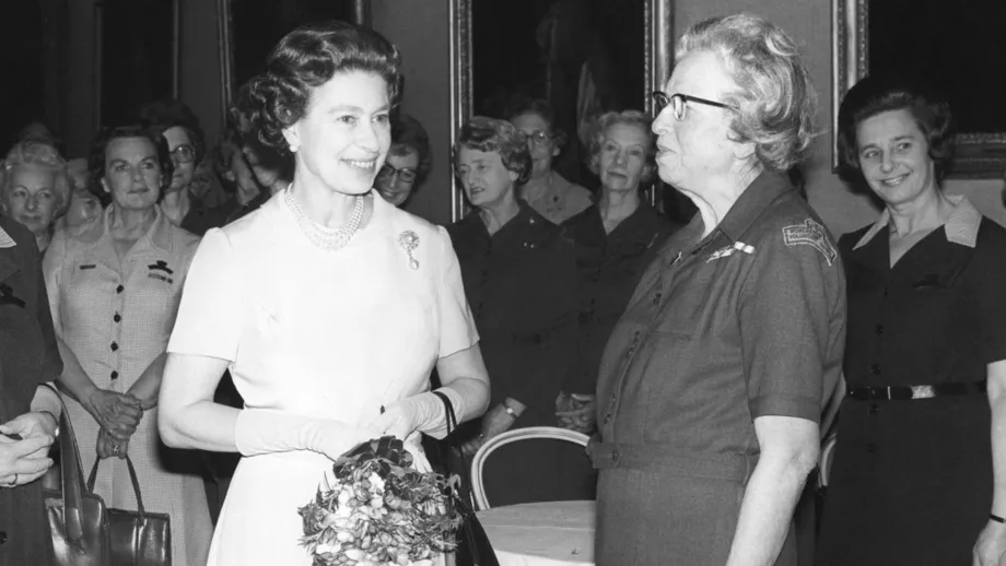 the Queen NCVO reception 