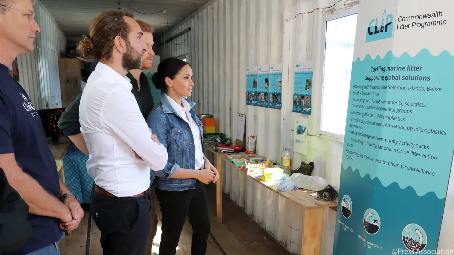 The Duke and Duchess of Sussex visit Cape Town 