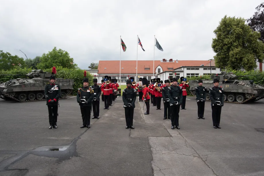 Countess of Wessex visits Paderborn, Germany. Picture: Dominc King, Army Press Office