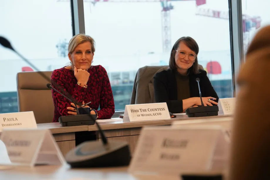 The Countess of Wessex attends meetings in Washington DC