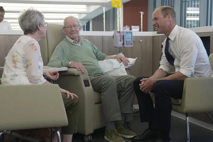 The Prince of Wales opens the Royal Marsden Oak Cancer Centre