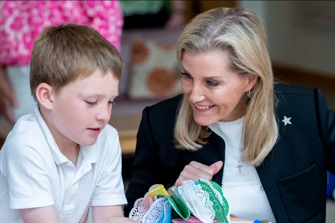 The Duchess of Edinburgh spends the day in Surrey