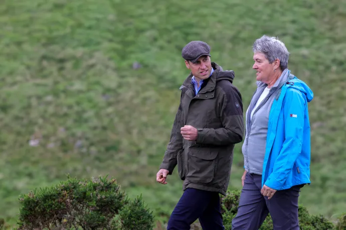 The Prince of Wales at Wistman's Wood