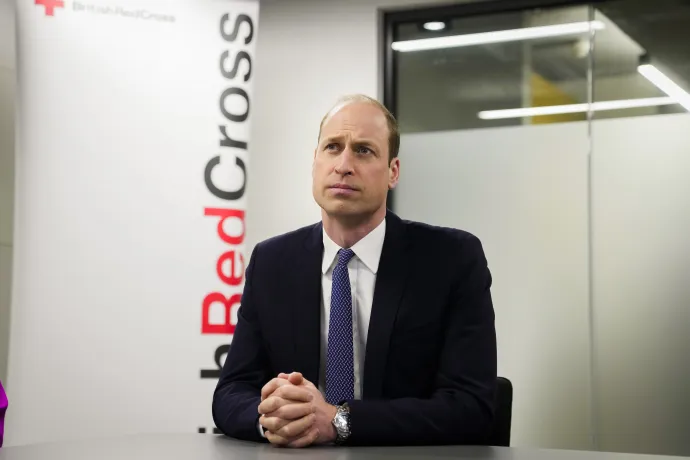 The Prince of Wales visits the British Red Cross