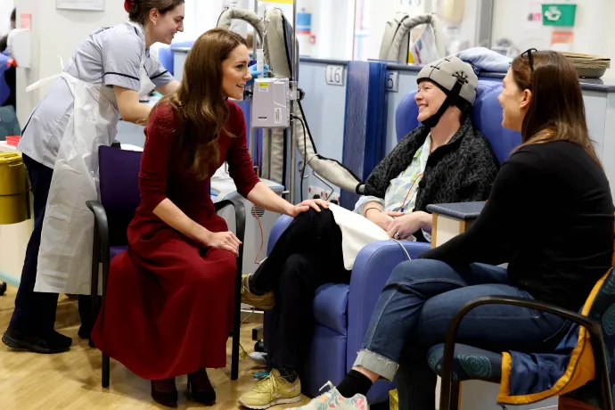The Princess of Wales visits Royal Marsden Hospital