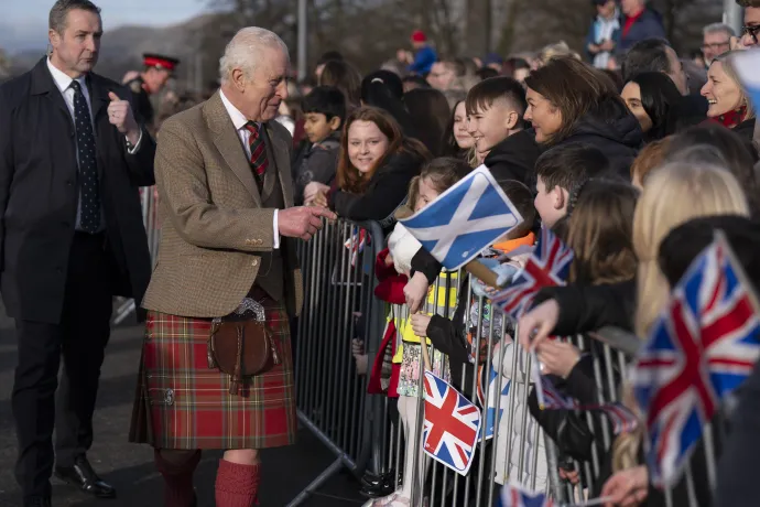 The King visits Clackmannanshire