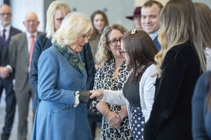 The Queen visits the University of Aberdeen