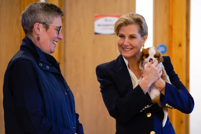 The Duchess of Edinburgh visits Dogs for Autism