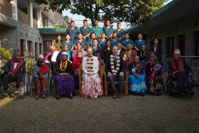 The Duke and Duchess of Edinburgh in Nepal
