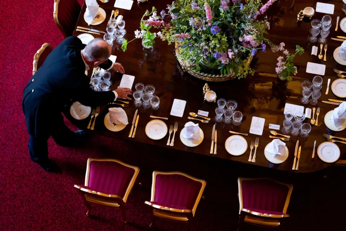 The Royal Household prepares for a State Visit