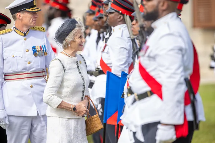 The Duchess of Gloucester in Bermuda