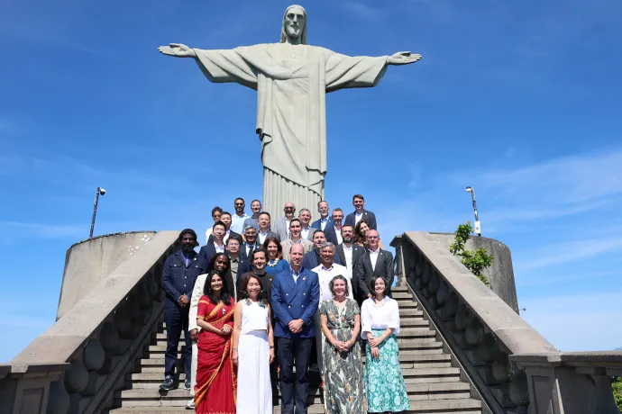 The Prince of Wales in Brazil